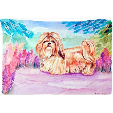 Carolines Treasures Carolines Treasures 7136PILLOWCASE 20.5 x 30 in. Shih Tzu Moisture Wicking Fabric Standard Pillowcase 7136PILLOWCASE